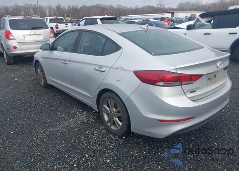 2018 Hyundai Elantra Sel z USA, uszkodzony, nr VIN KMHD84LF8JU610638
